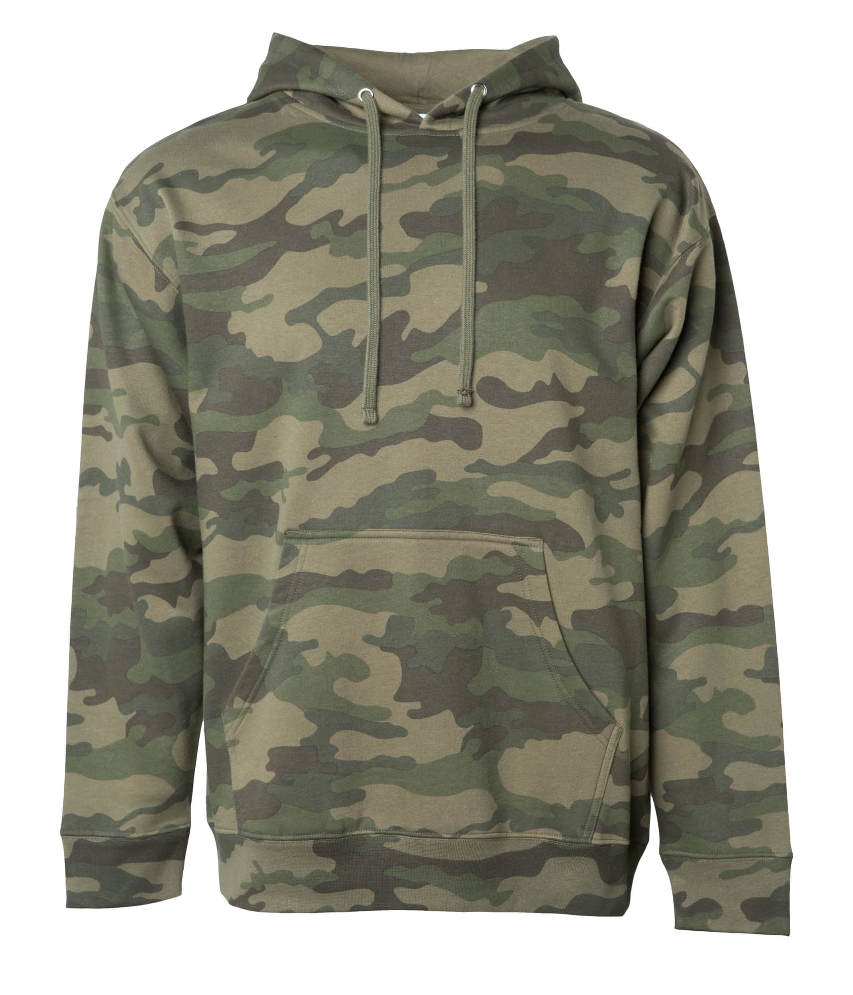 Mens Midweight Pullover Hood