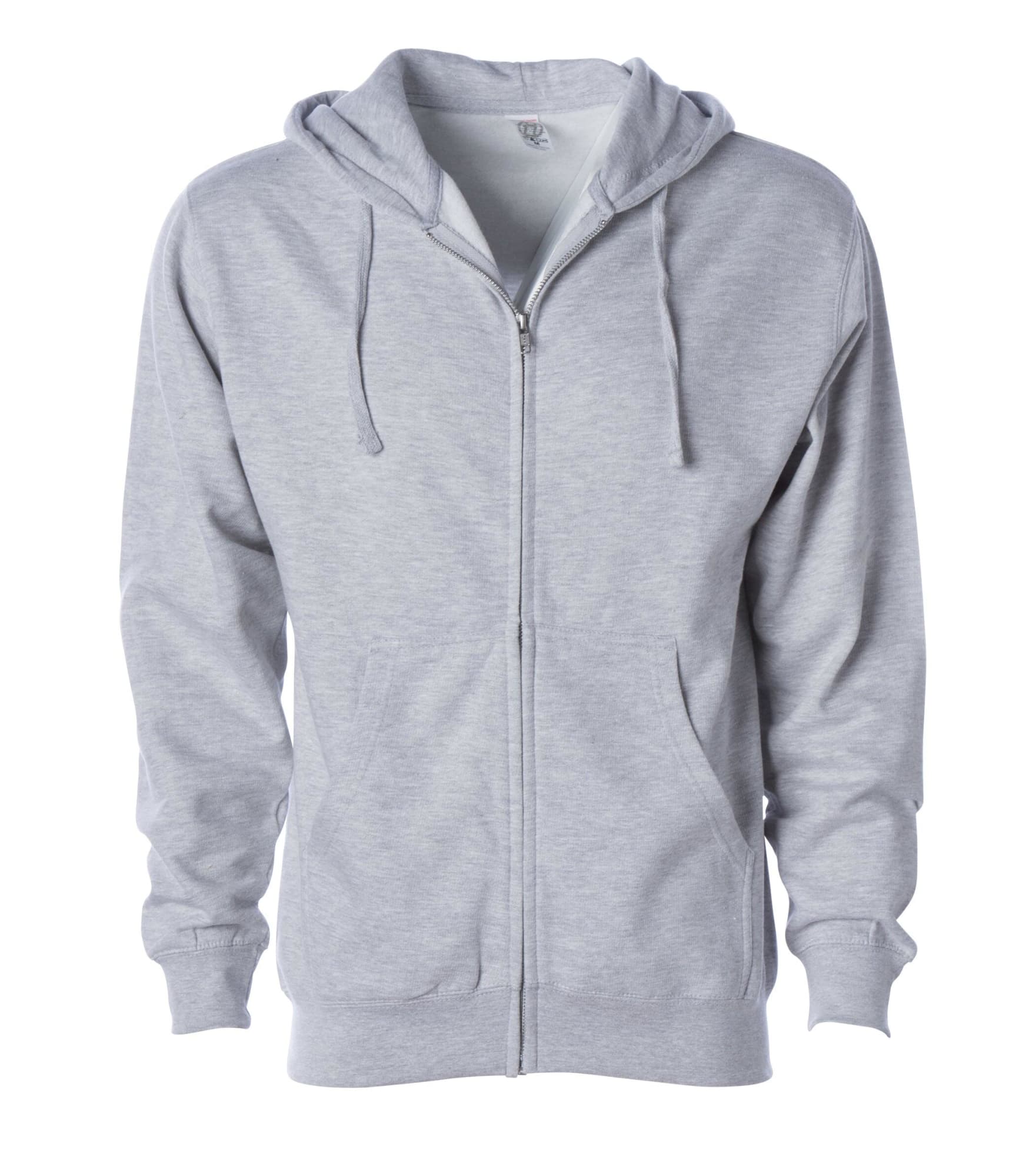 Mens Midweight Zip Hood