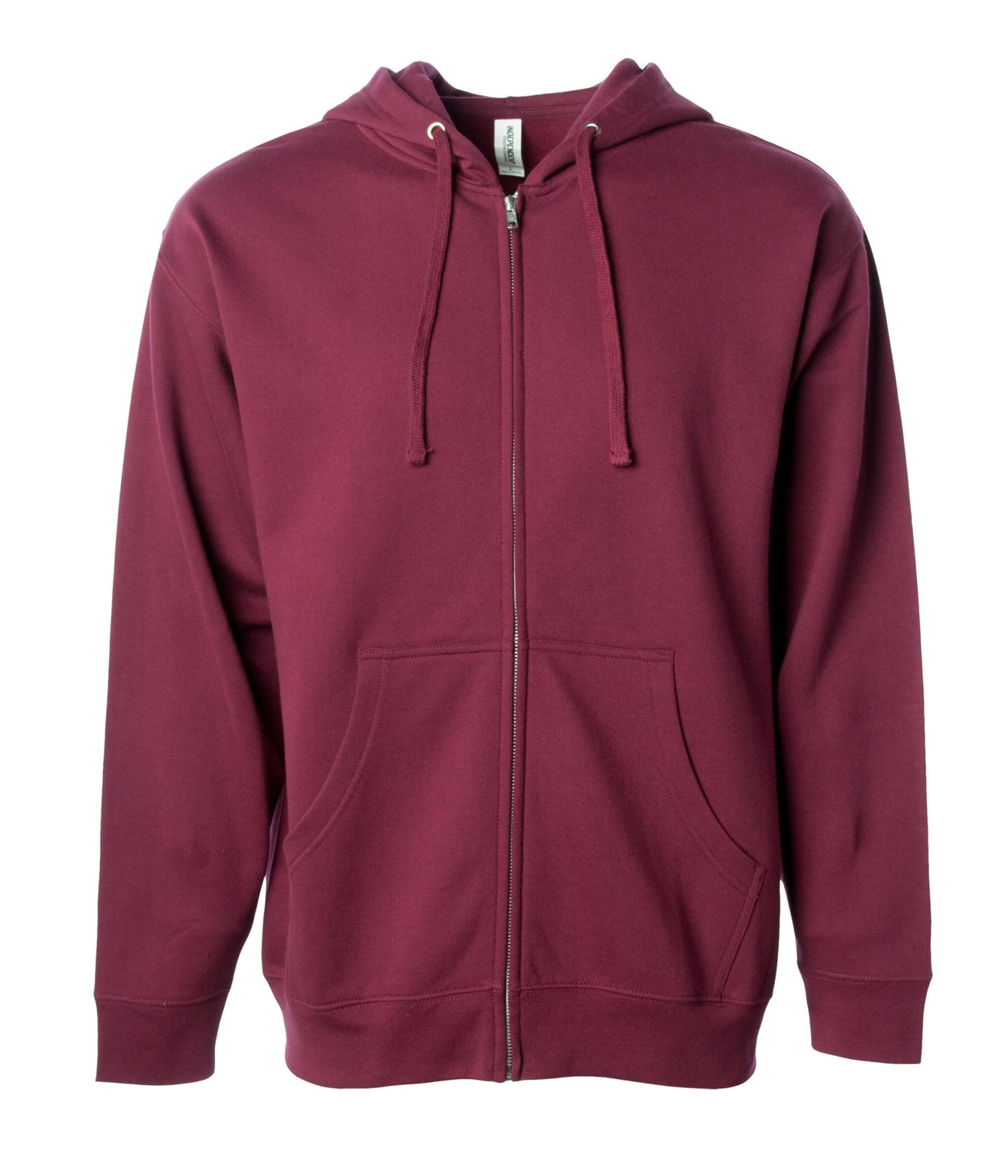 Mens Midweight Zip Hood