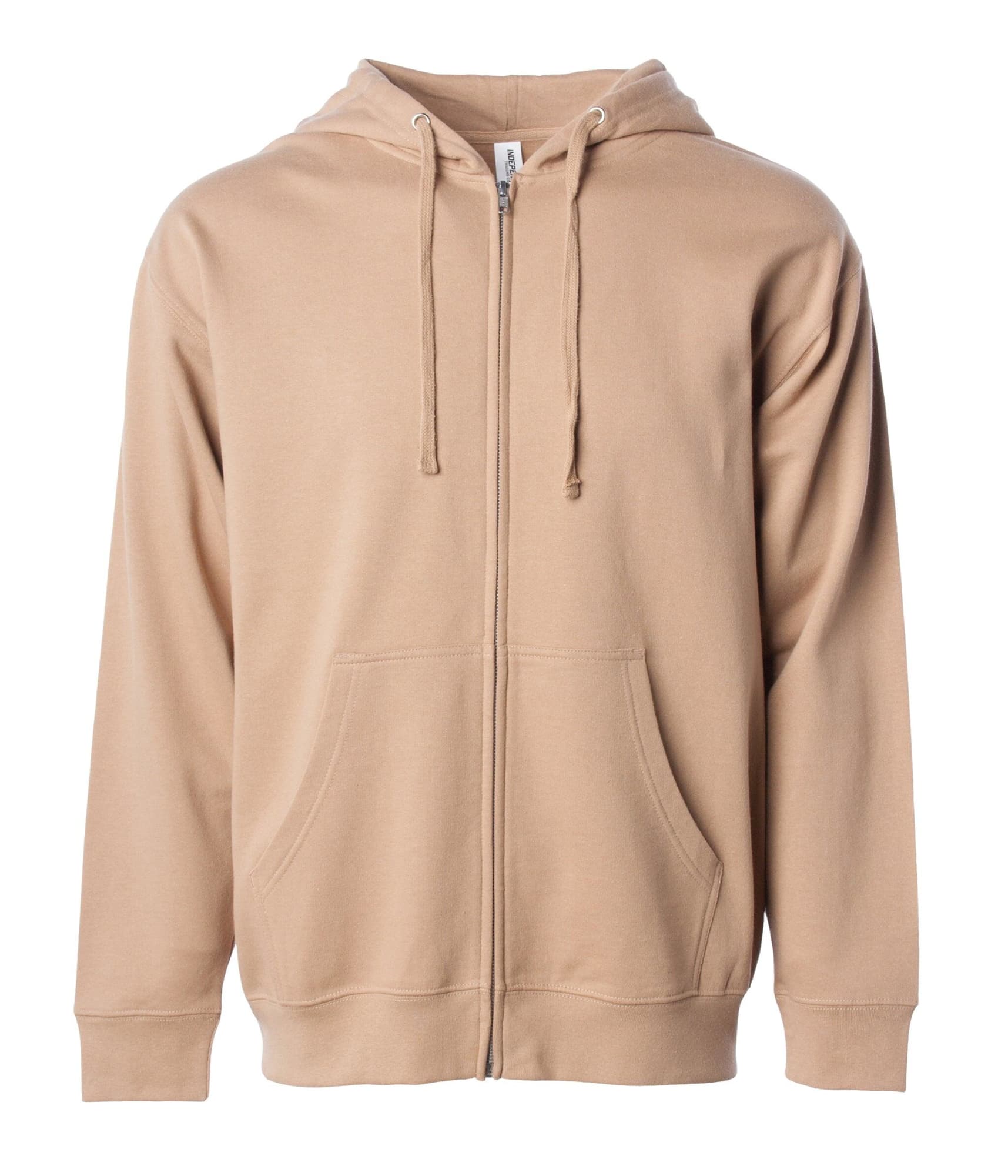 Mens Midweight Zip Hood
