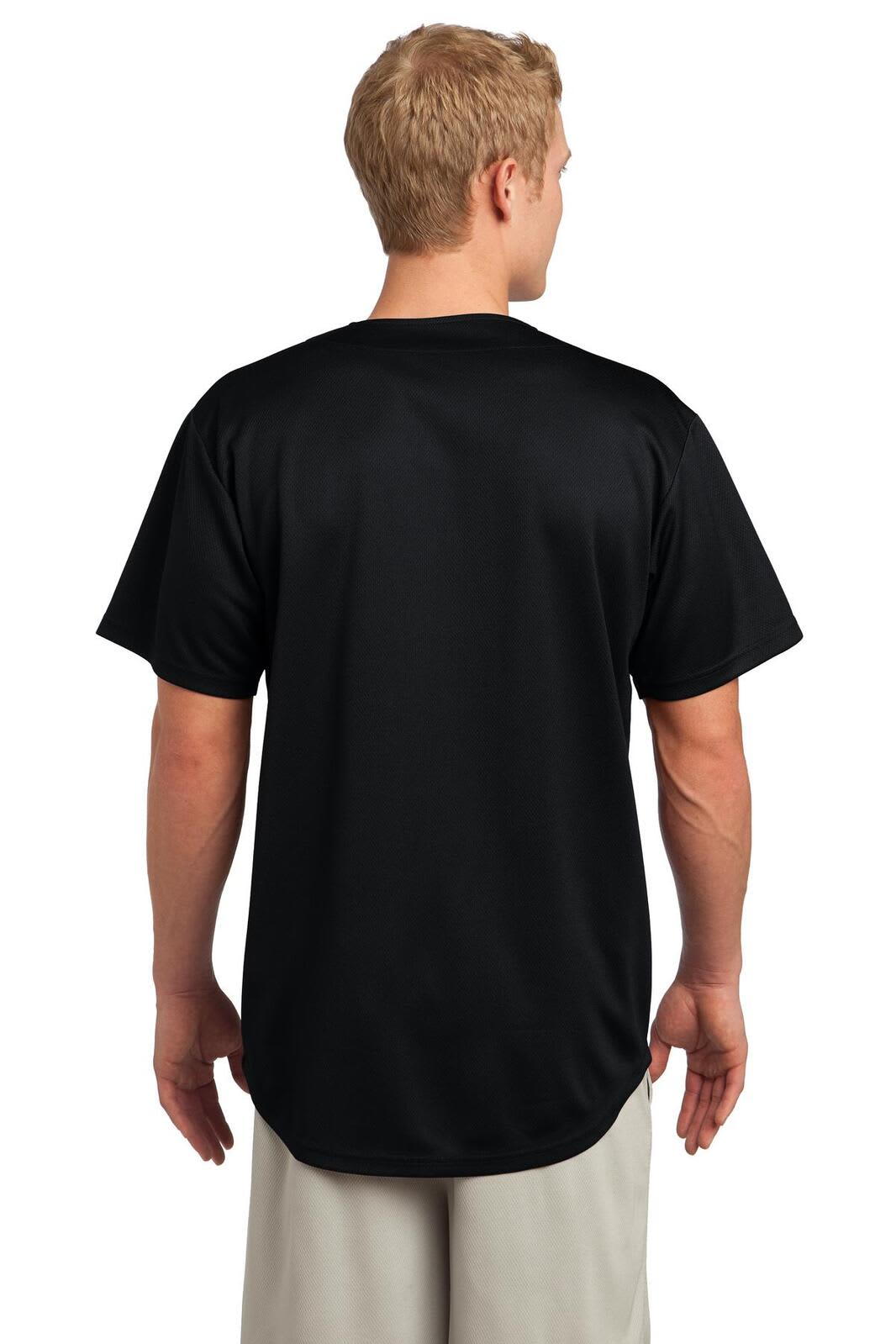 Sport-Tek PosiCharge Tough Mesh Full-Button Jersey
