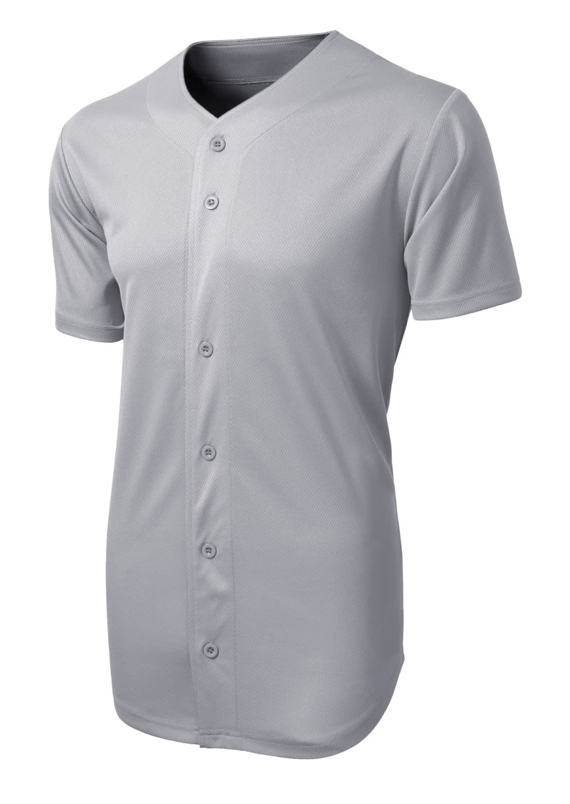Sport-Tek PosiCharge Tough Mesh Full-Button Jersey