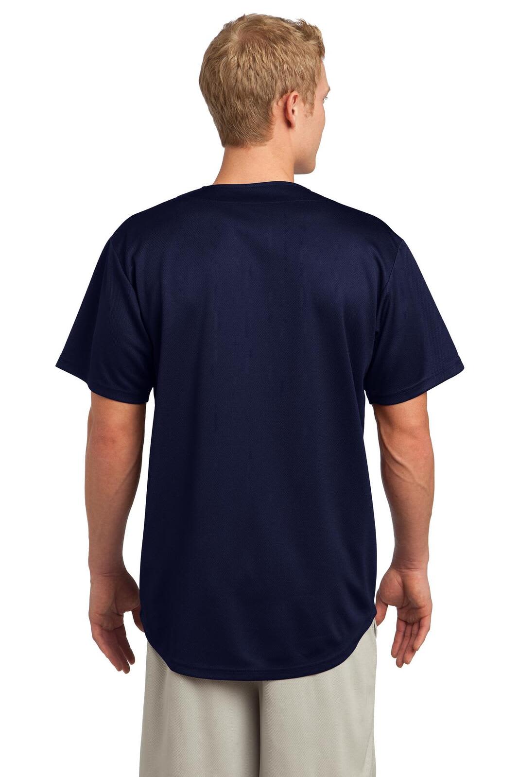 Sport-Tek PosiCharge Tough Mesh Full-Button Jersey