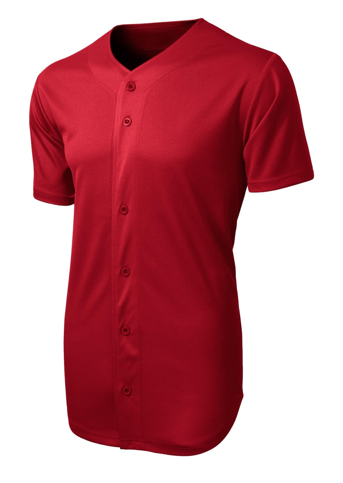 Sport-Tek PosiCharge Tough Mesh Full-Button Jersey