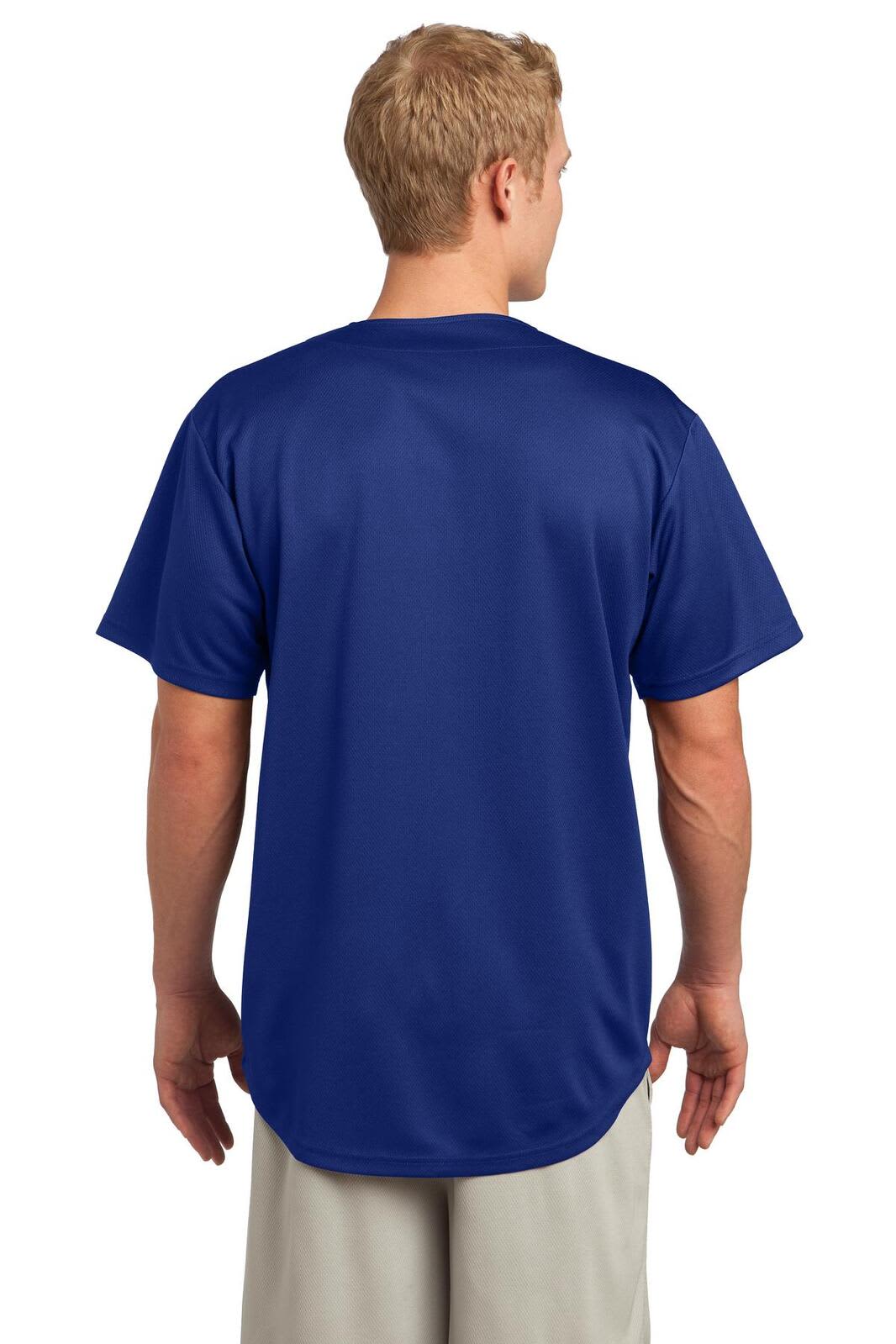 Sport-Tek PosiCharge Tough Mesh Full-Button Jersey