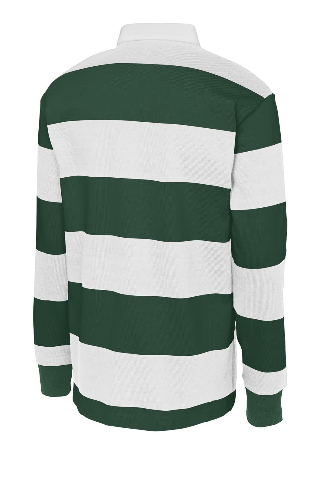 Sport-Tek Classic Long Sleeve Rugby Polo
