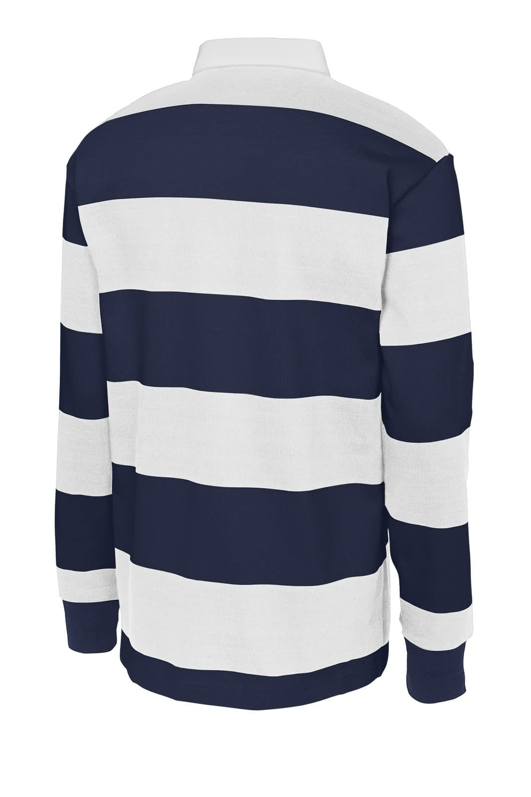 Sport-Tek Classic Long Sleeve Rugby Polo