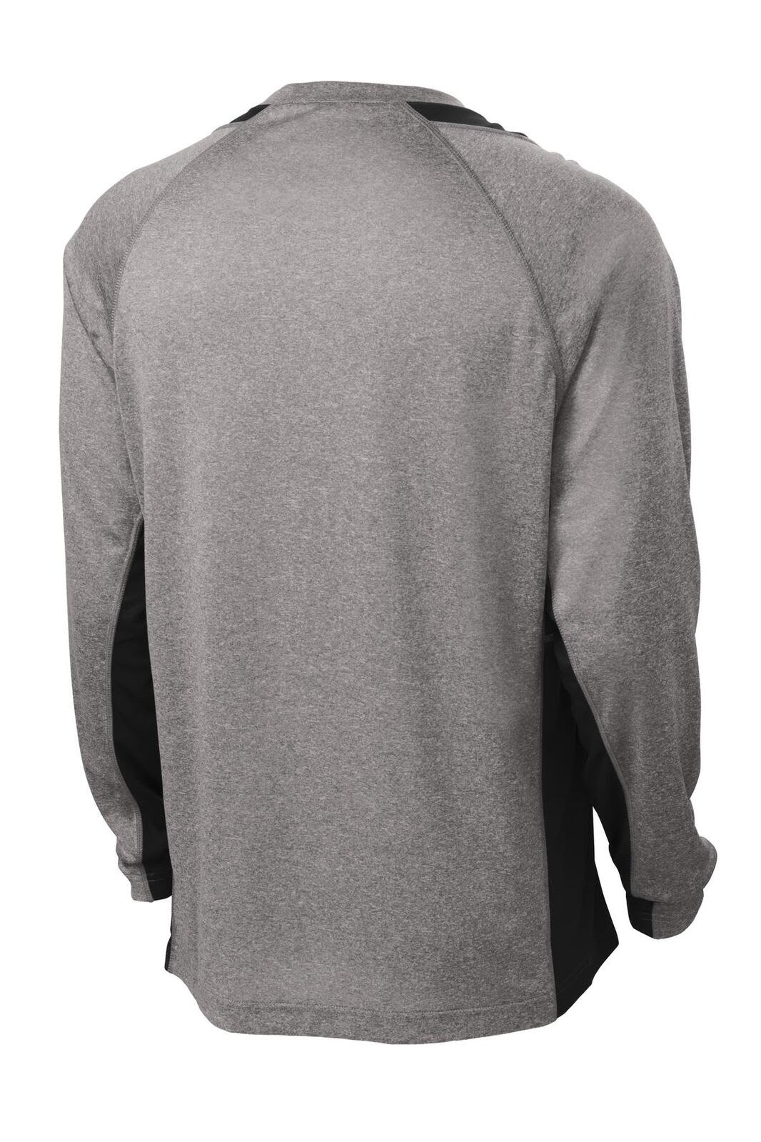 Sport-Tek Long Sleeve Heather Colorblock Contender Tee