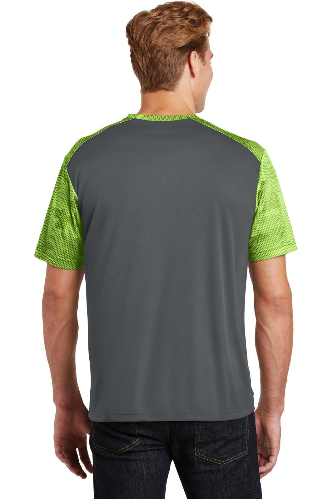 Sport-Tek CamoHex Colorblock Tee