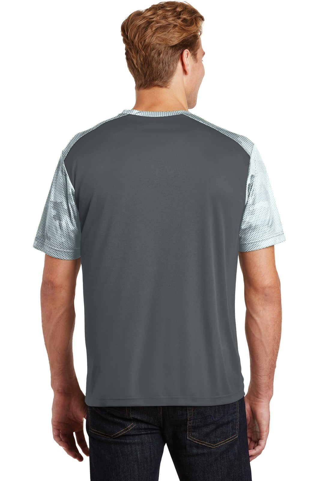 Sport-Tek CamoHex Colorblock Tee