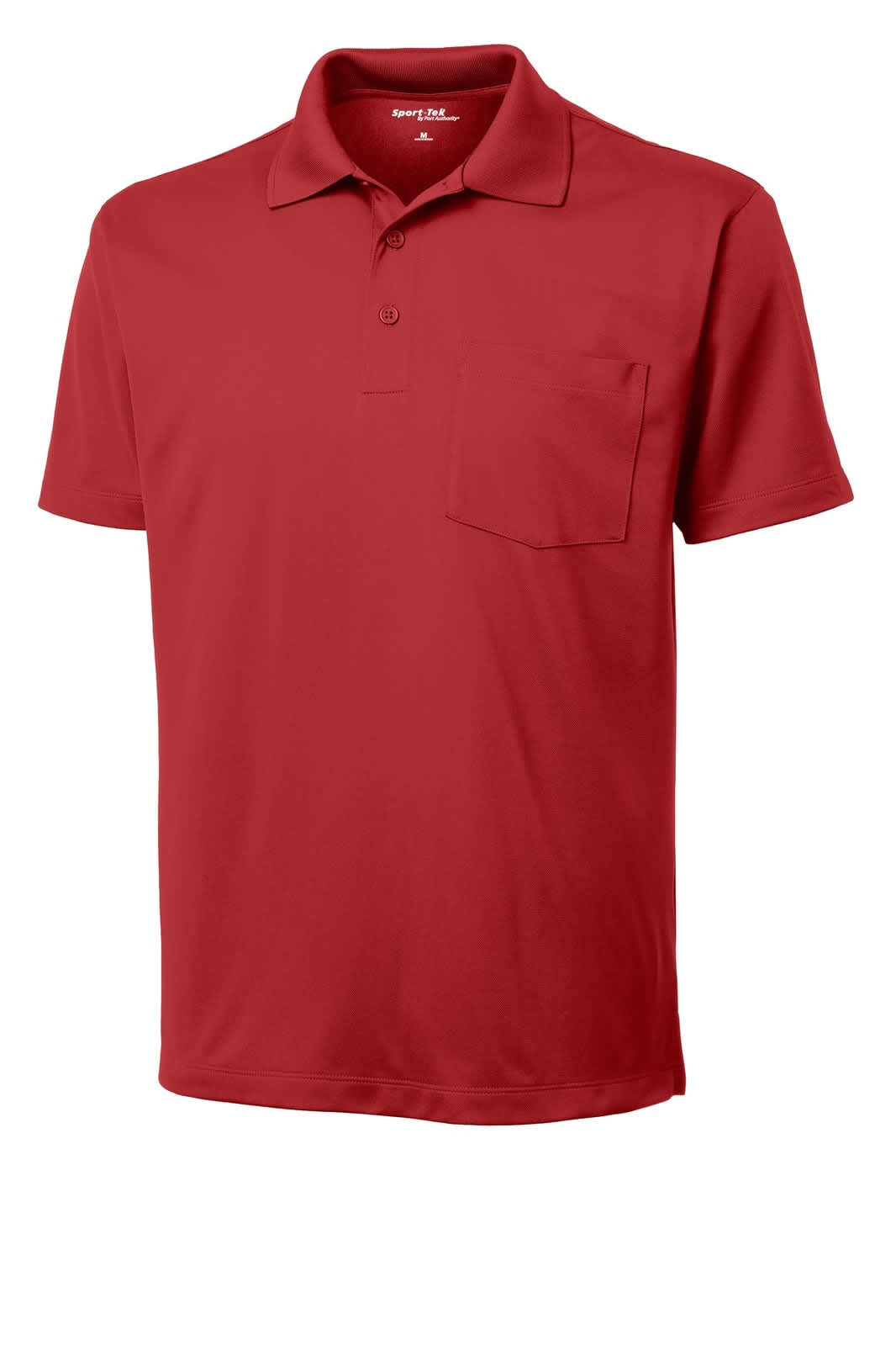 Sport-Tek Micropique Sport-Wick Pocket Polo