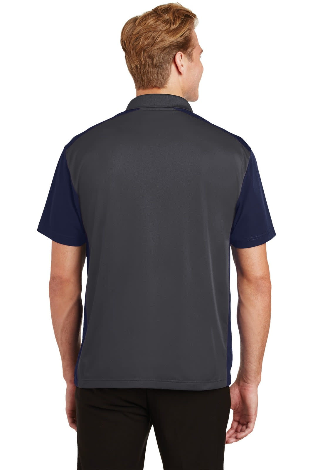 Sport-Tek Colorblock Micropique Sport-Wick Polo