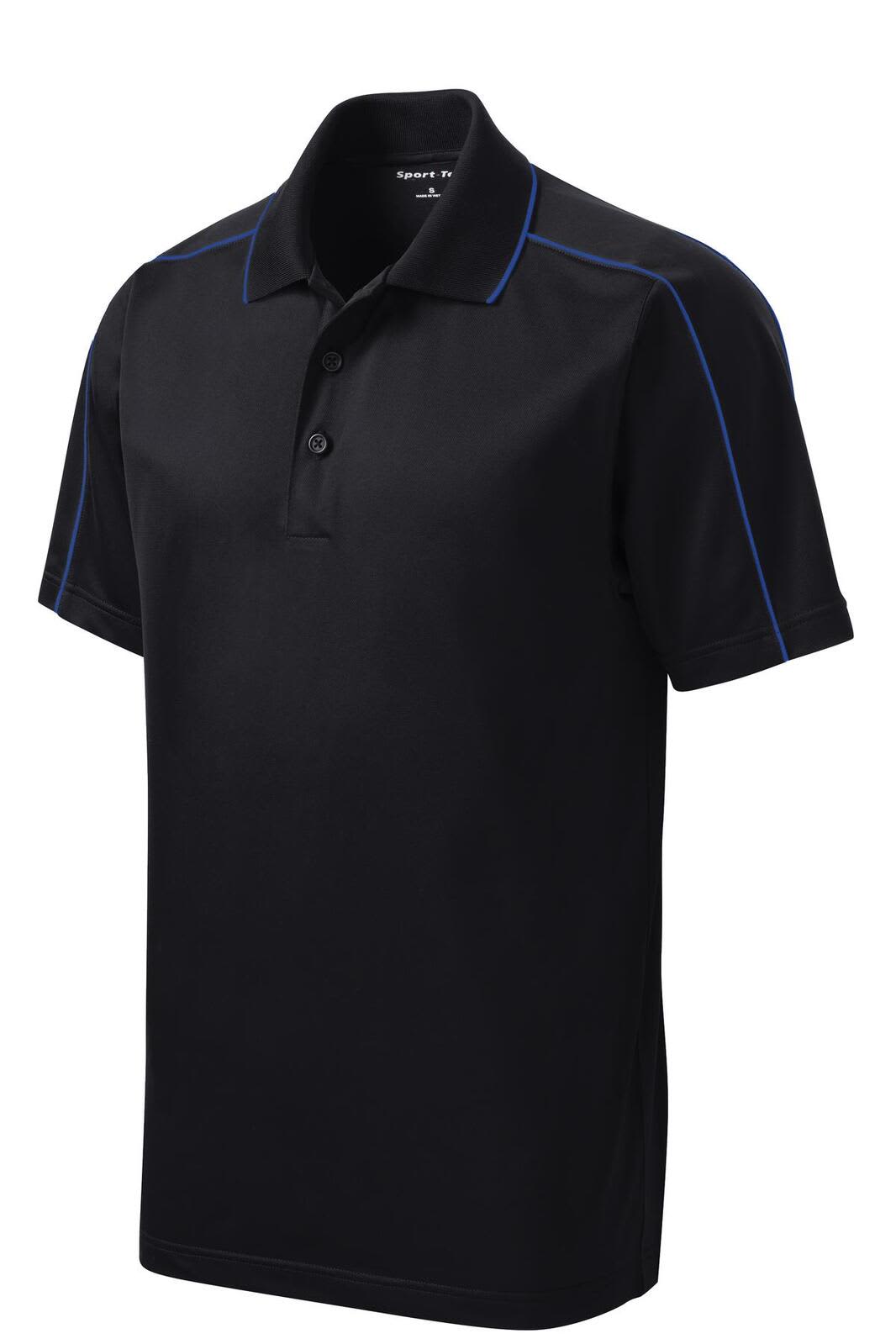 Sport-Tek Micropique Sport-Wick Piped Polo