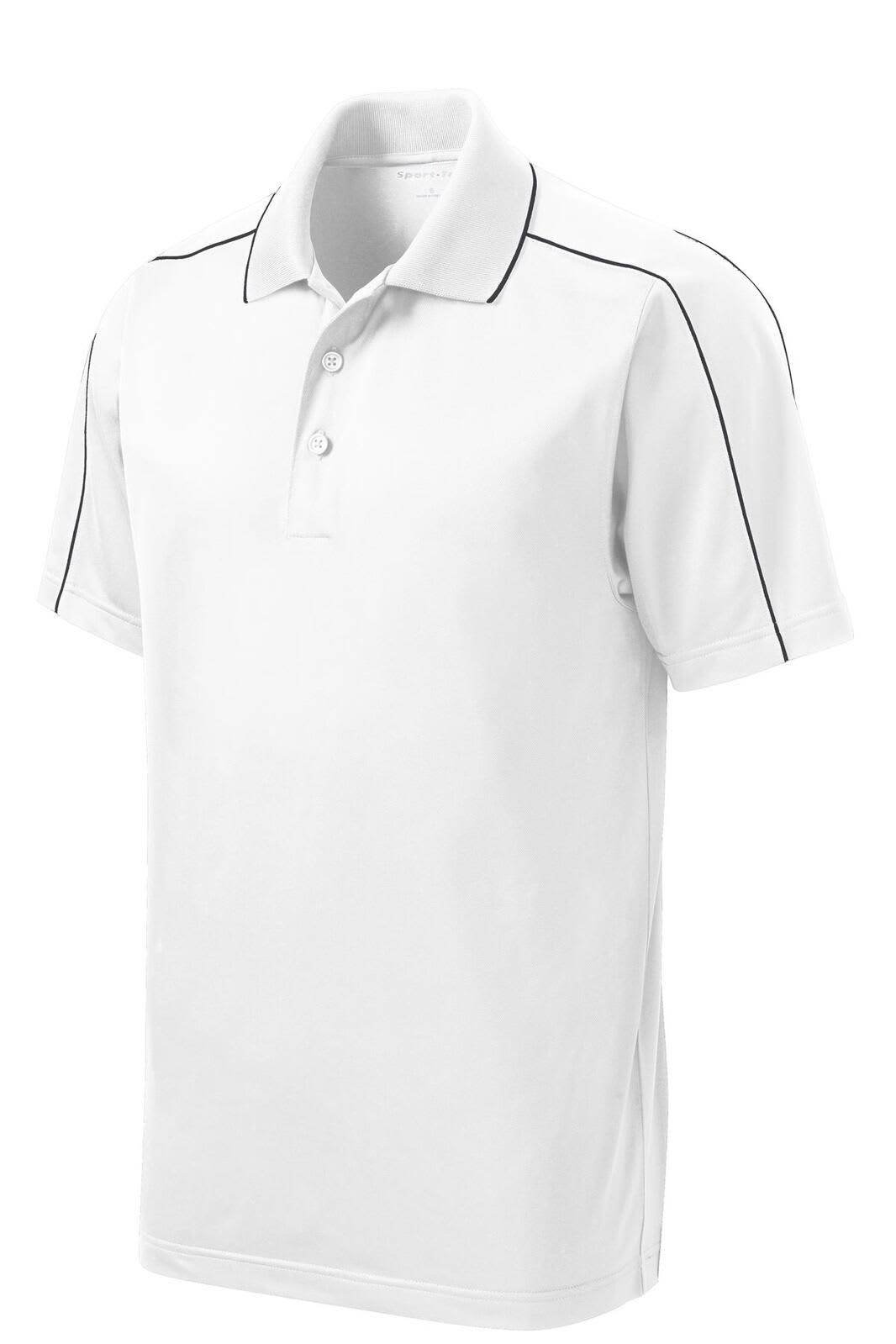 Sport-Tek Micropique Sport-Wick Piped Polo