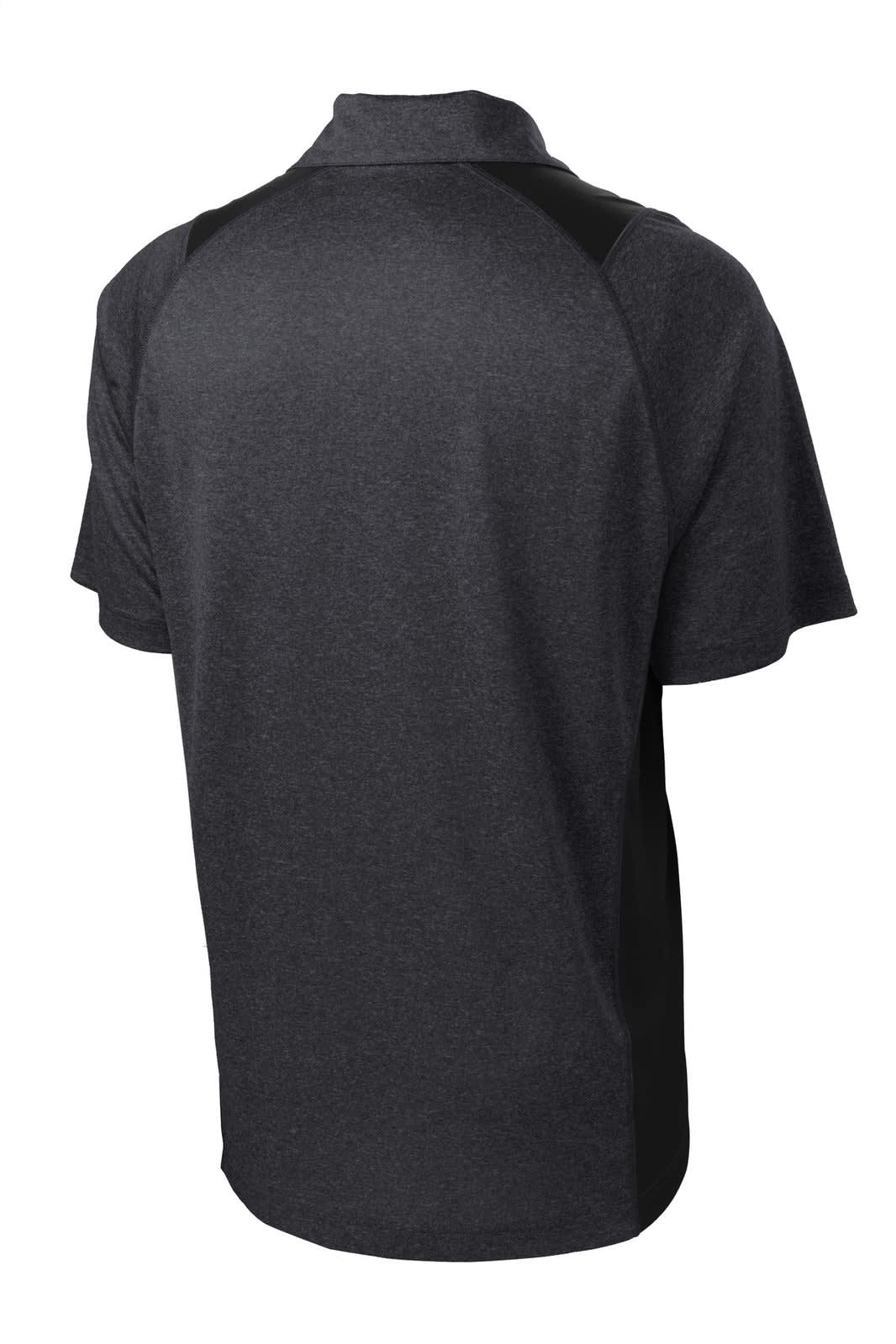 Sport-Tek Heather Colorblock Contender Polo