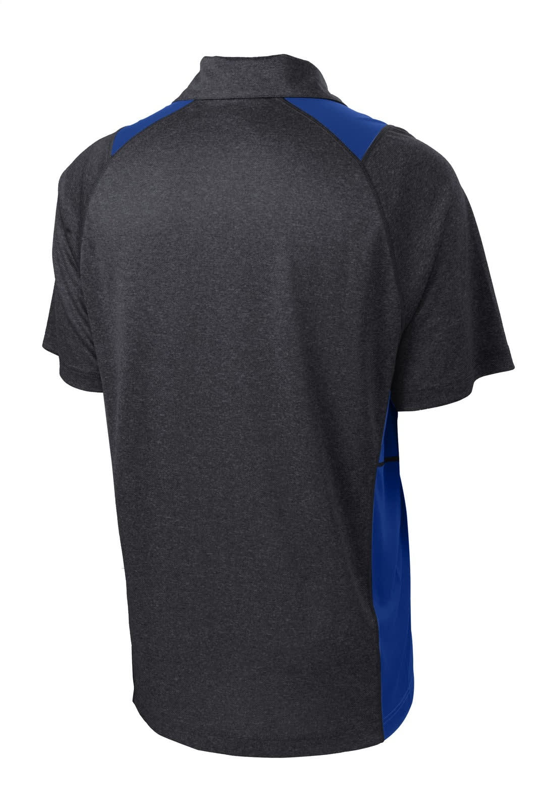 Sport-Tek Heather Colorblock Contender Polo