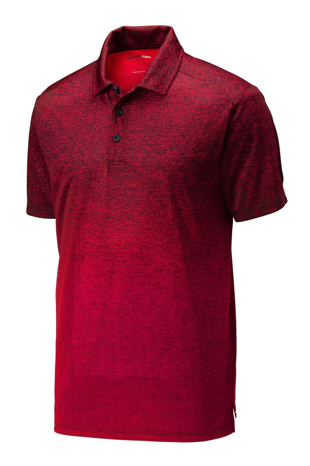 Sport-Tek Ombre Heather Polo