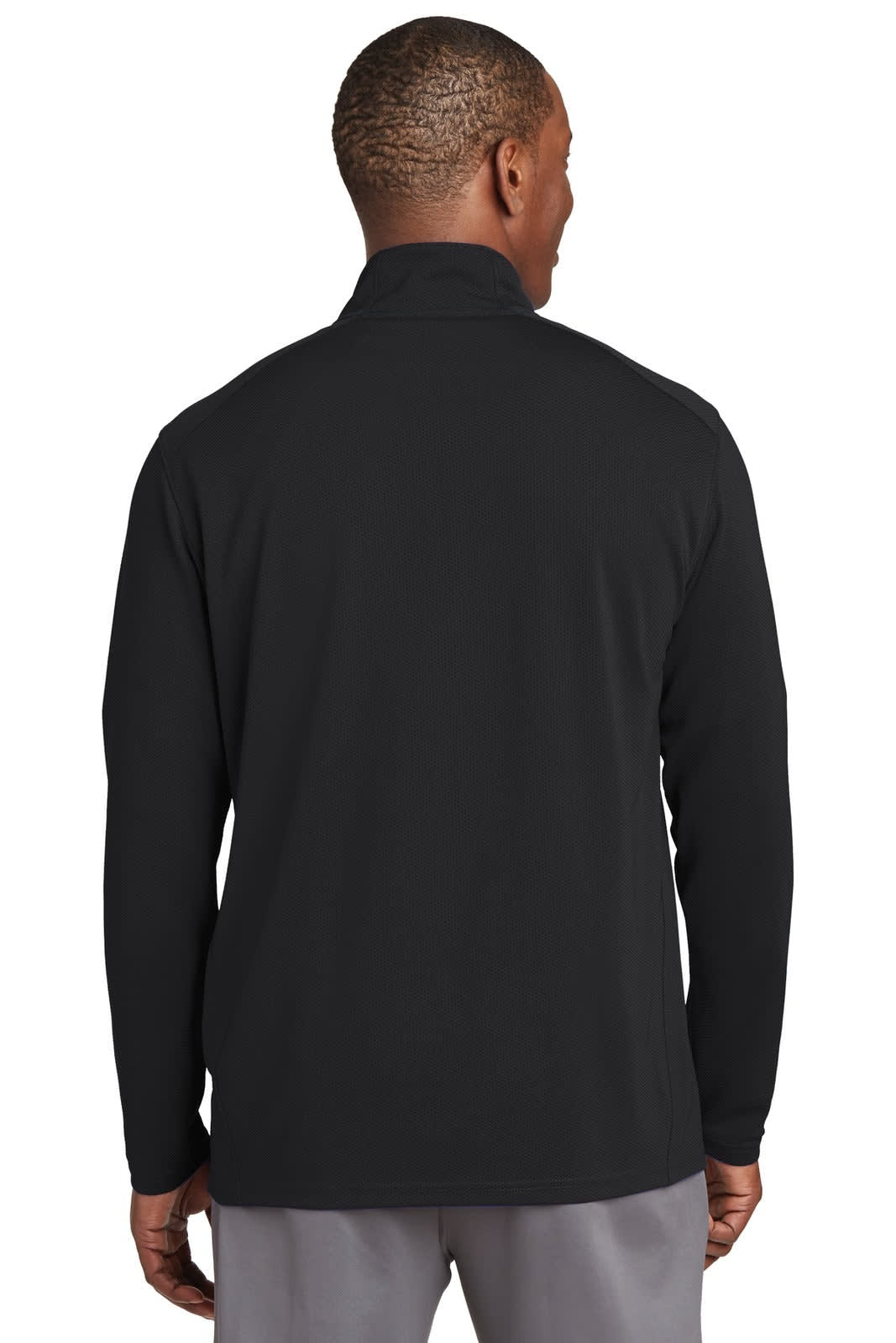 Sport-Tek Sport-Wick Textured 1/4-Zip Pullover