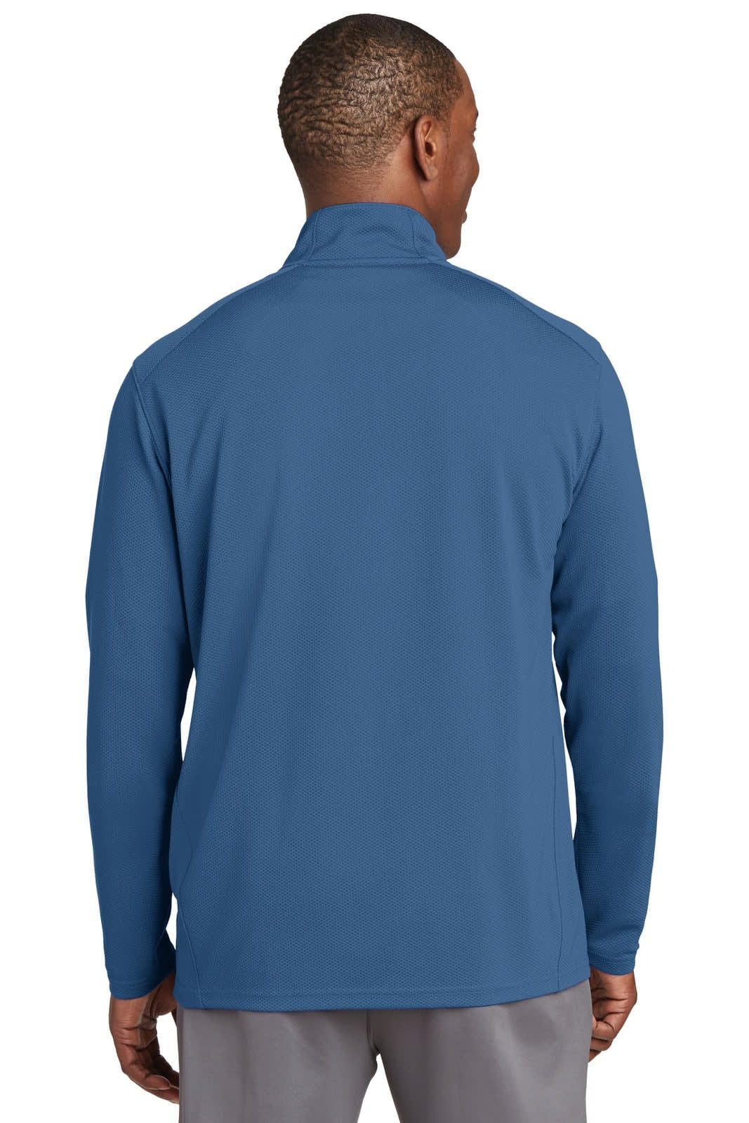 Sport-Tek Sport-Wick Textured 1/4-Zip Pullover
