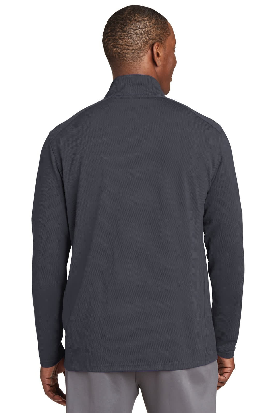 Sport-Tek Sport-Wick Textured 1/4-Zip Pullover