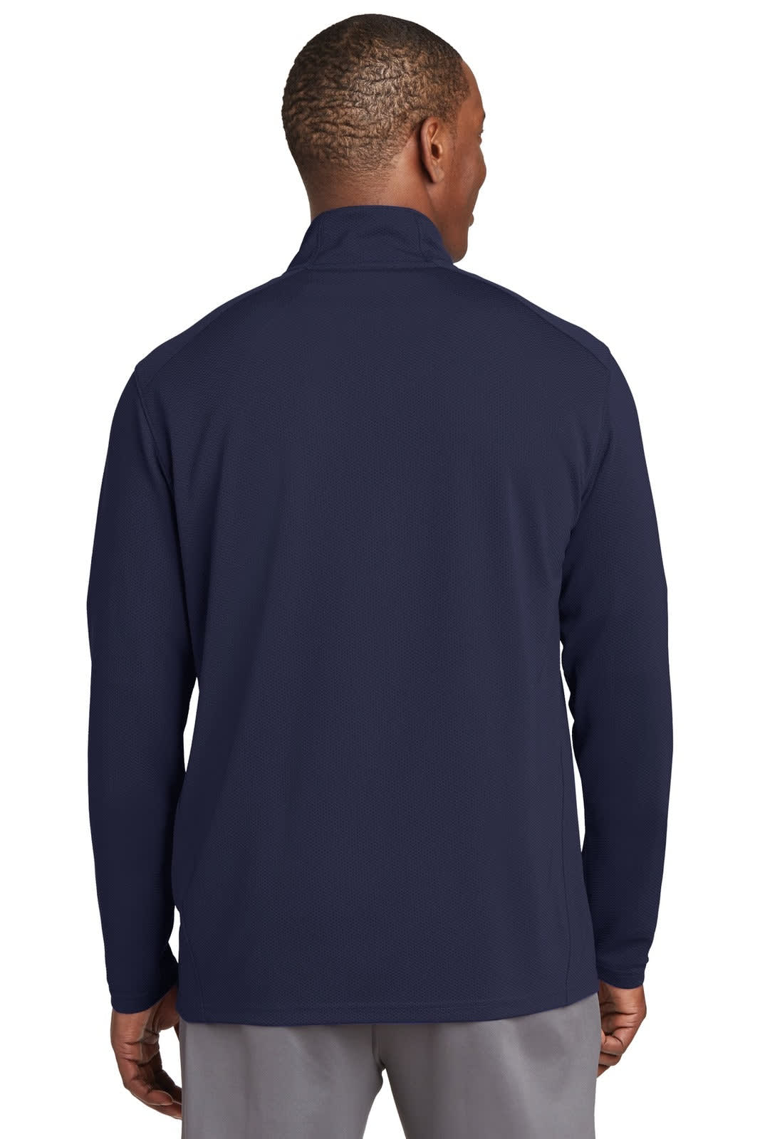 Sport-Tek Sport-Wick Textured 1/4-Zip Pullover