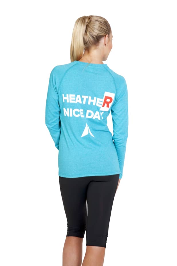 Womens Greatness Heather Long Sleeve T-shirt