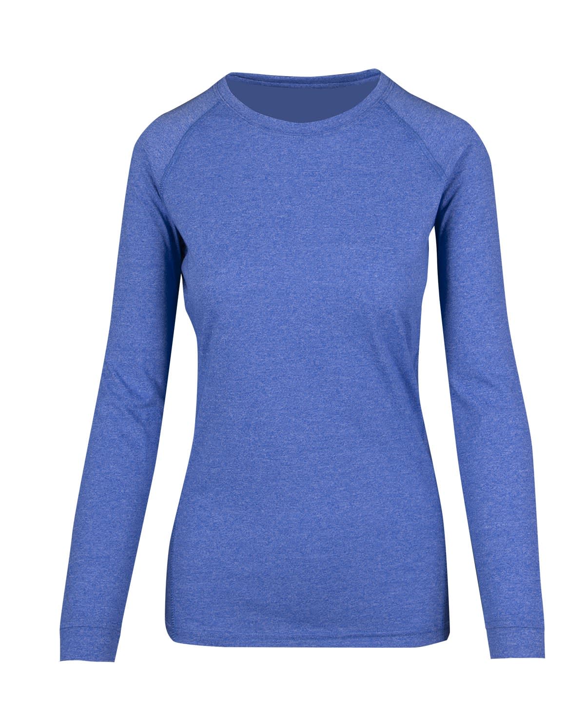 Womens Greatness Heather Long Sleeve T-shirt