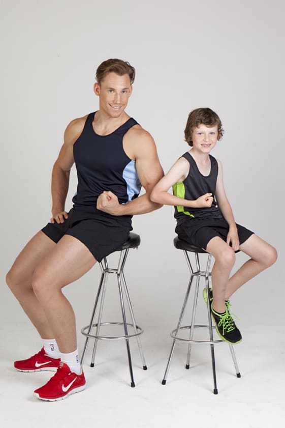 Kids Accelerator Cool-Dry Singlet