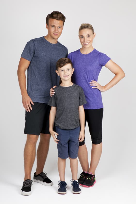 Kids Heather Tees - Greatness Range