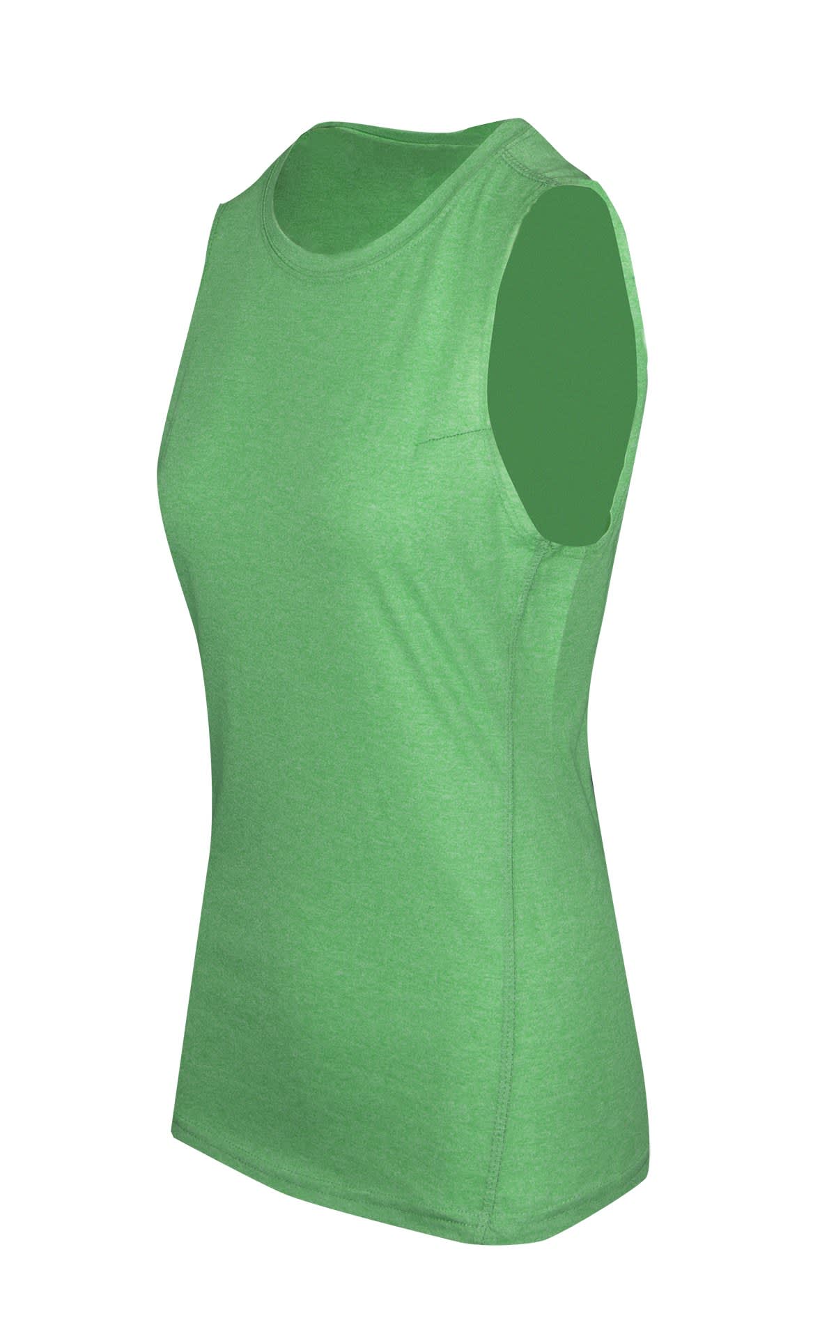 Womens Heather SLEEVELESS Tee - Greatness Range