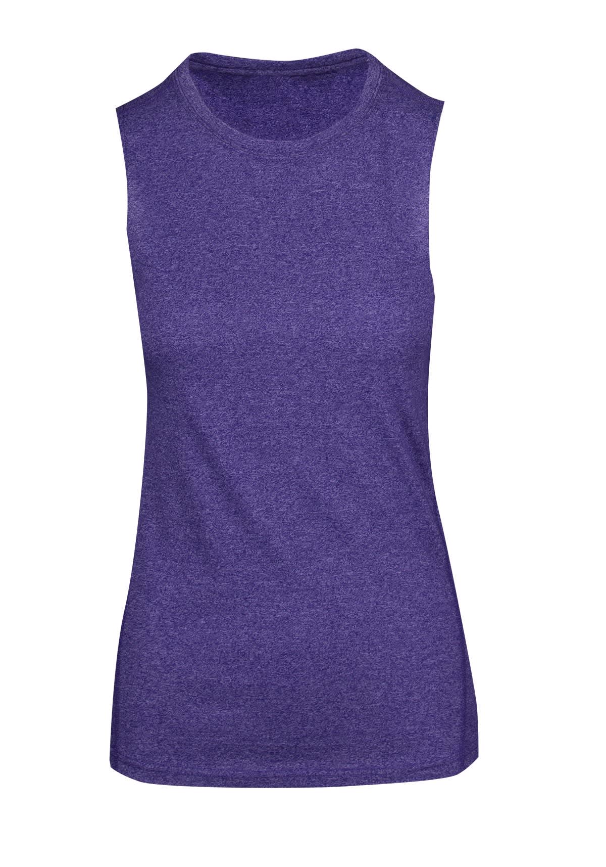 Womens Heather SLEEVELESS Tee - Greatness Range