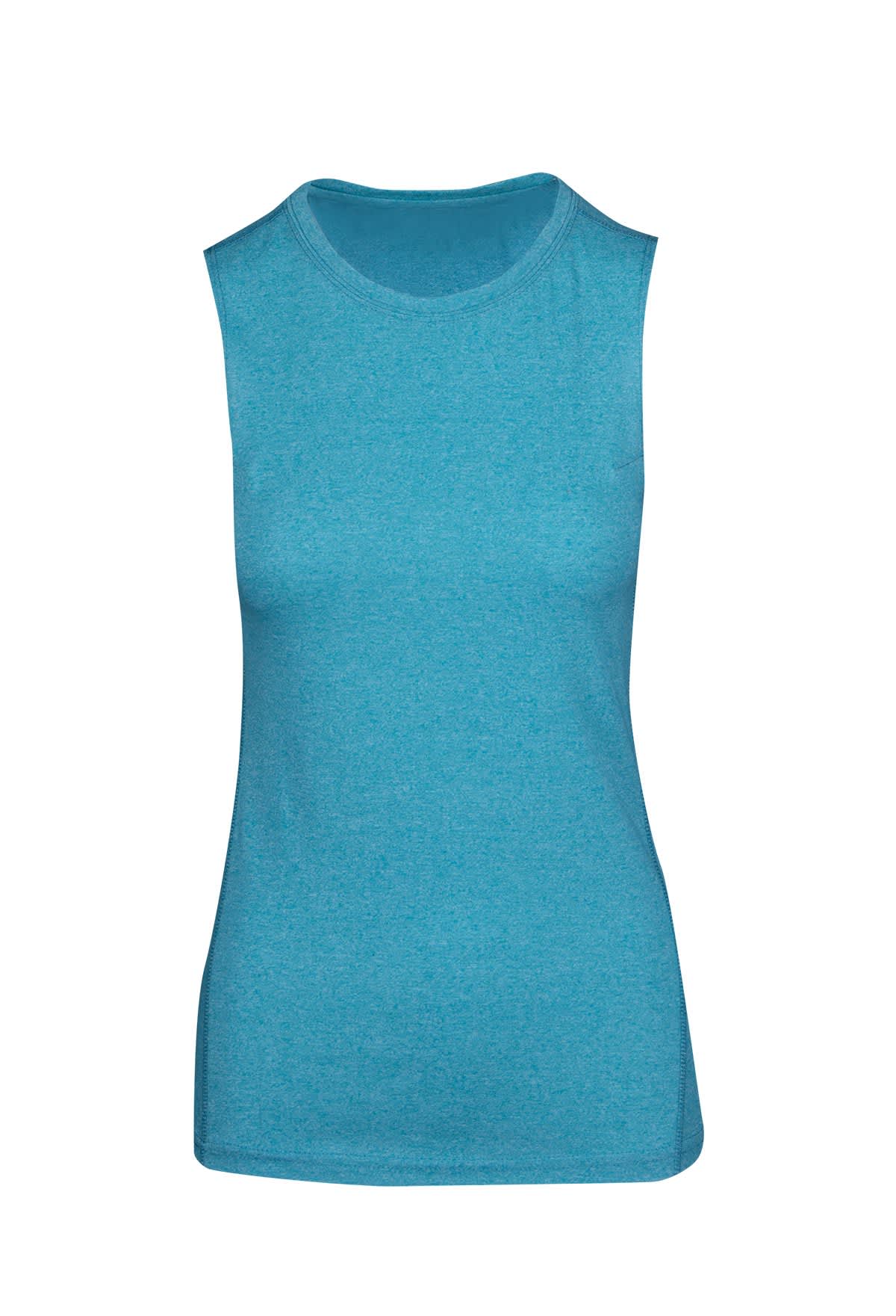 Womens Heather SLEEVELESS Tee - Greatness Range