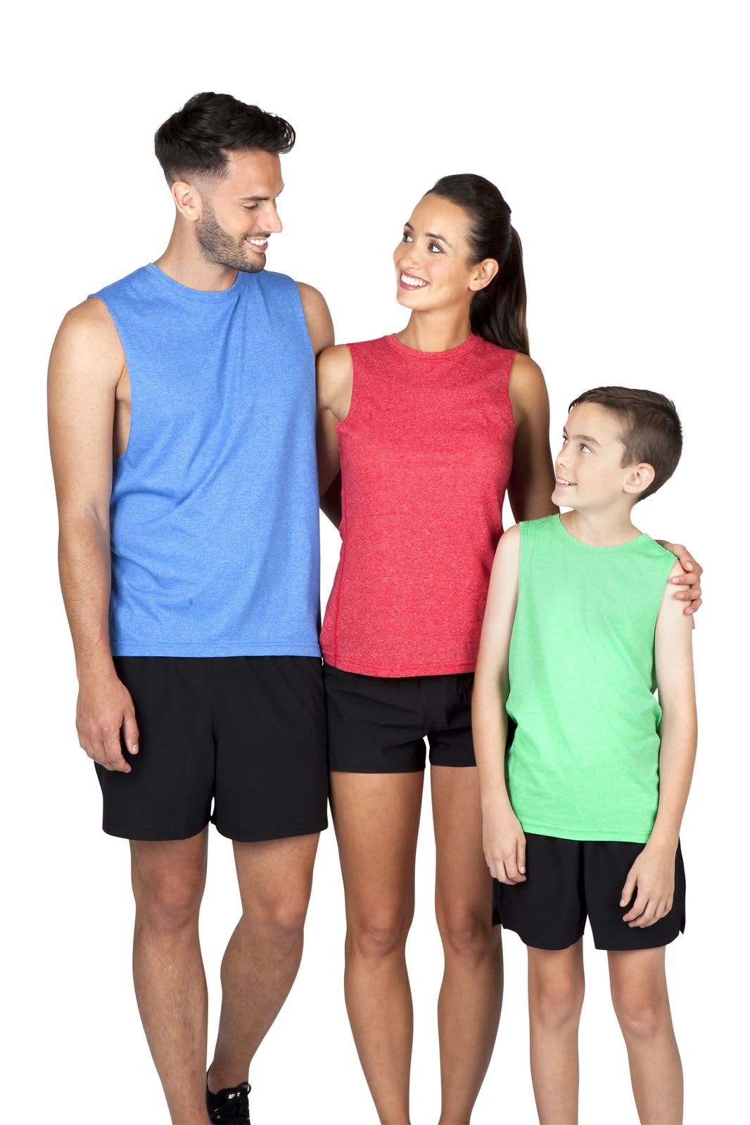 Mens Heather SLEEVELESS Tee - Greatness Range