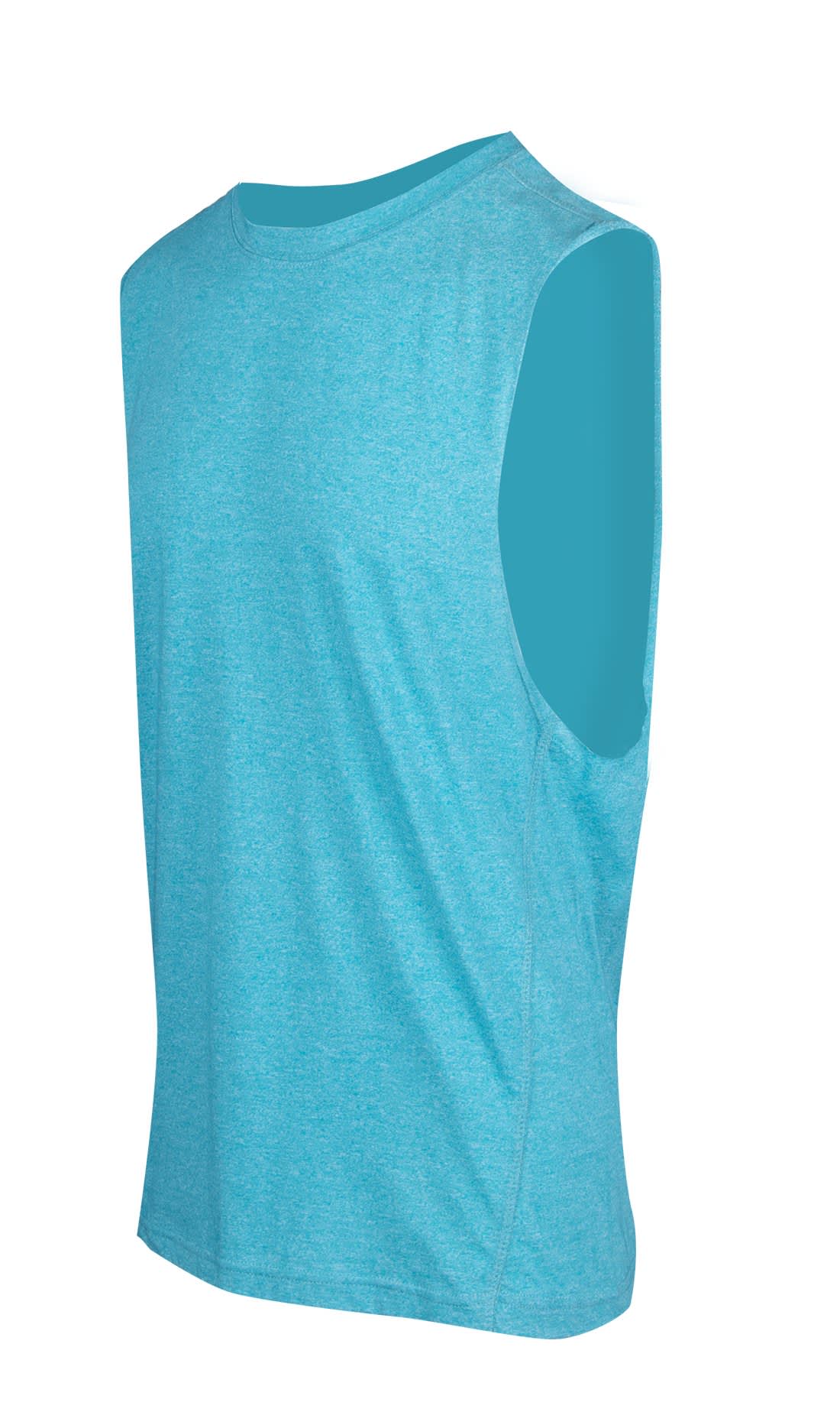 Mens Heather SLEEVELESS Tee - Greatness Range