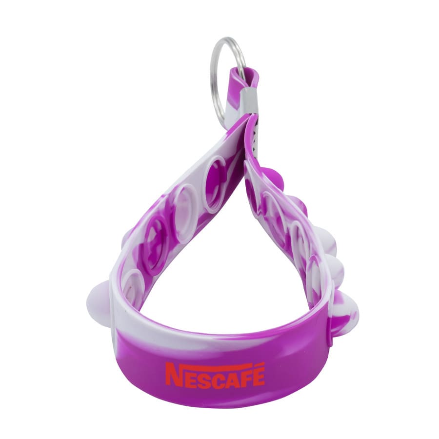 Popper Stress Reliever Key Chain