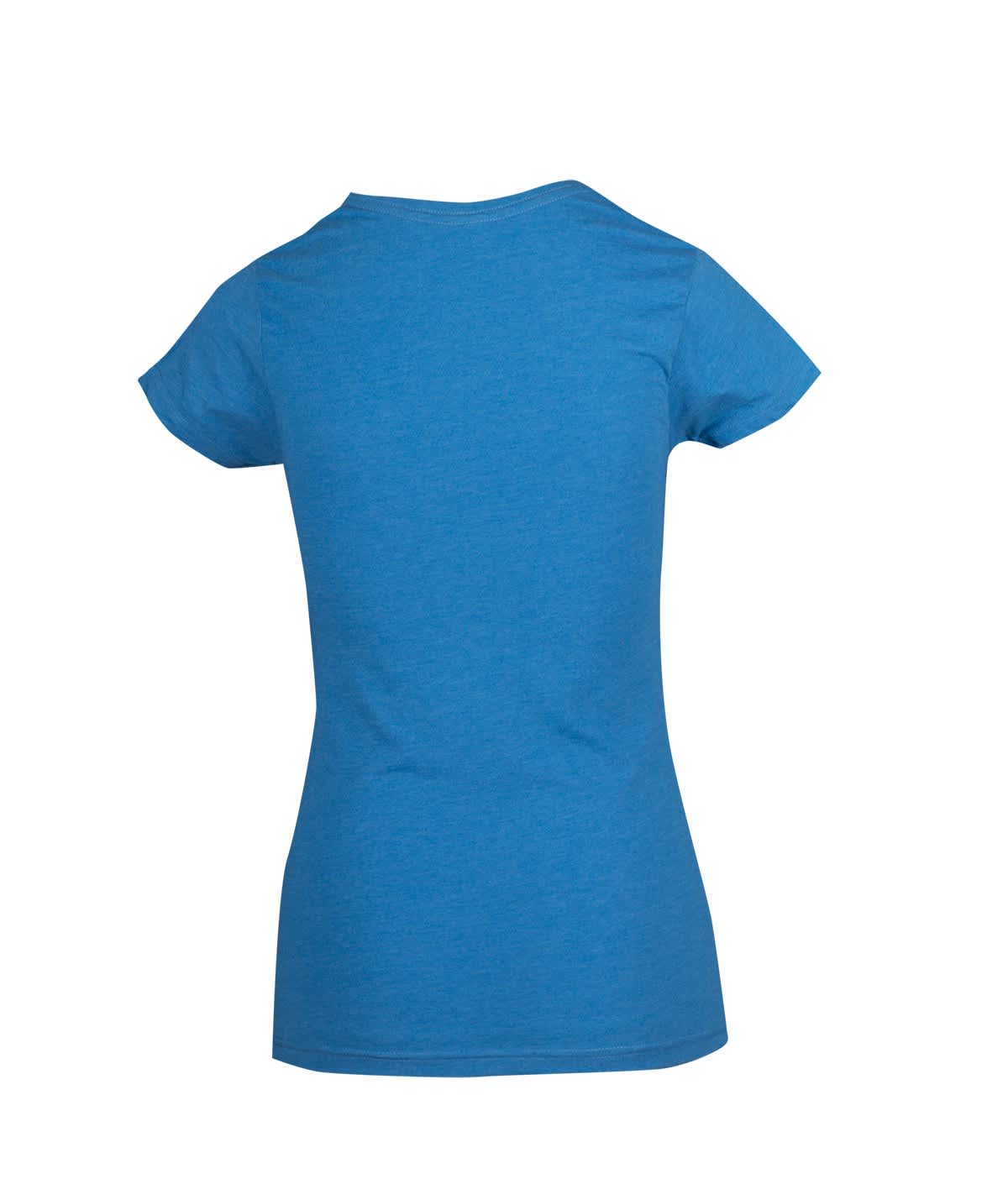 Womens Marl V-neck T-shirt