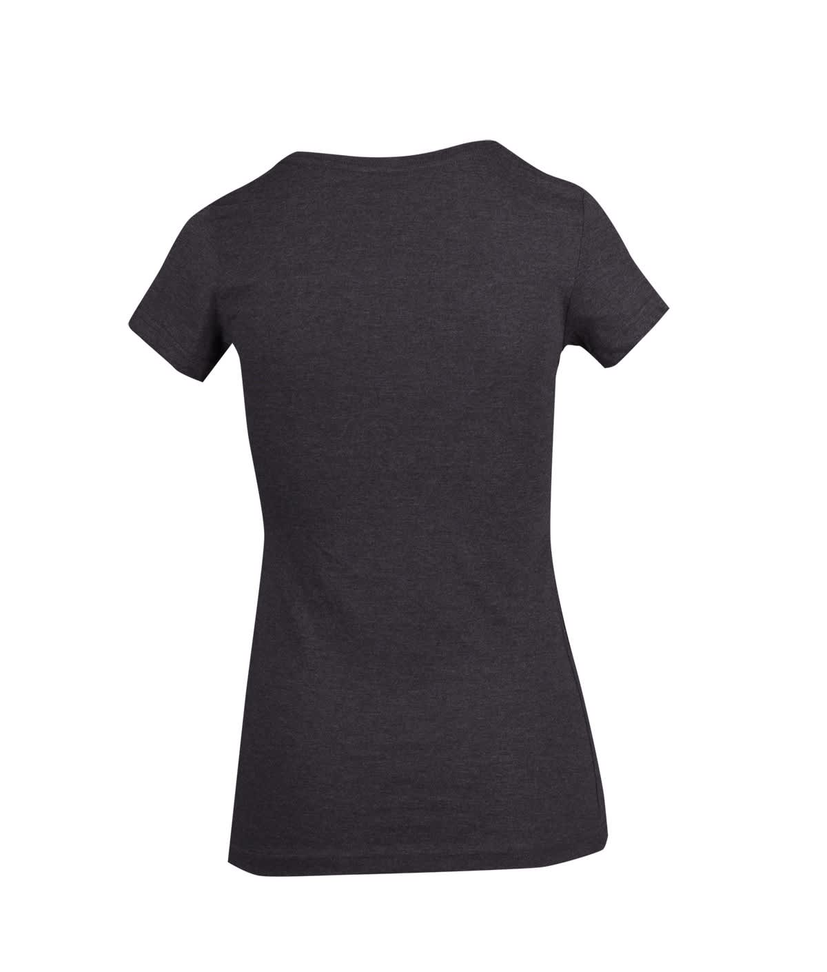 Womens Marl V-neck T-shirt