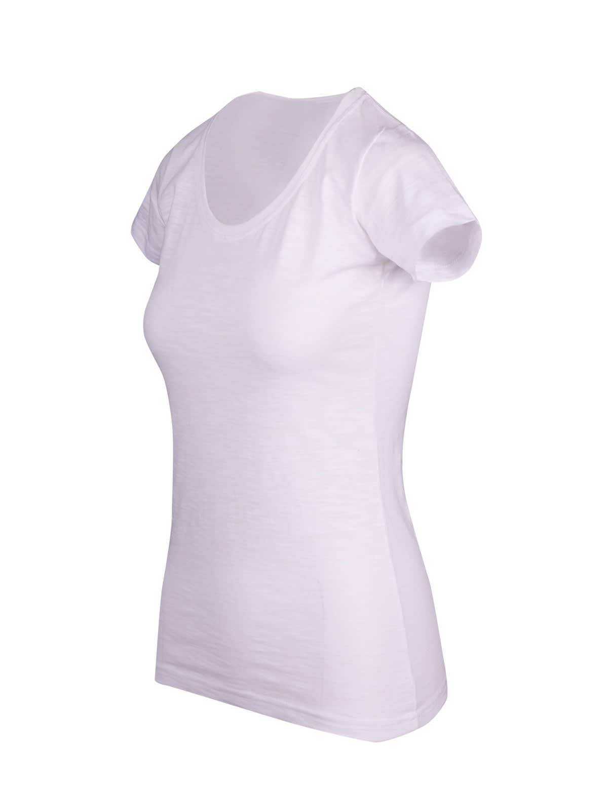 Women's Raw Cotton Wave T-shirt