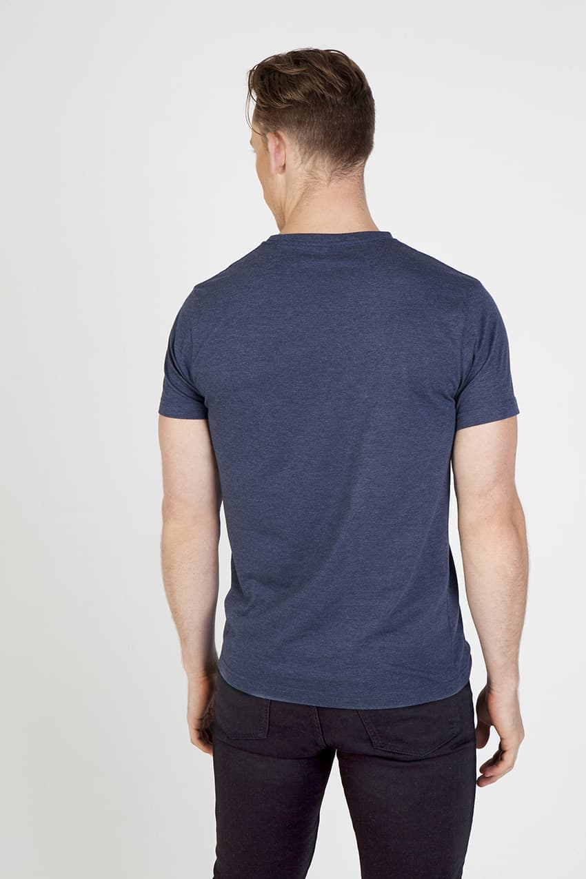 Men's / Unisex Marl Crew Neck T-shirt