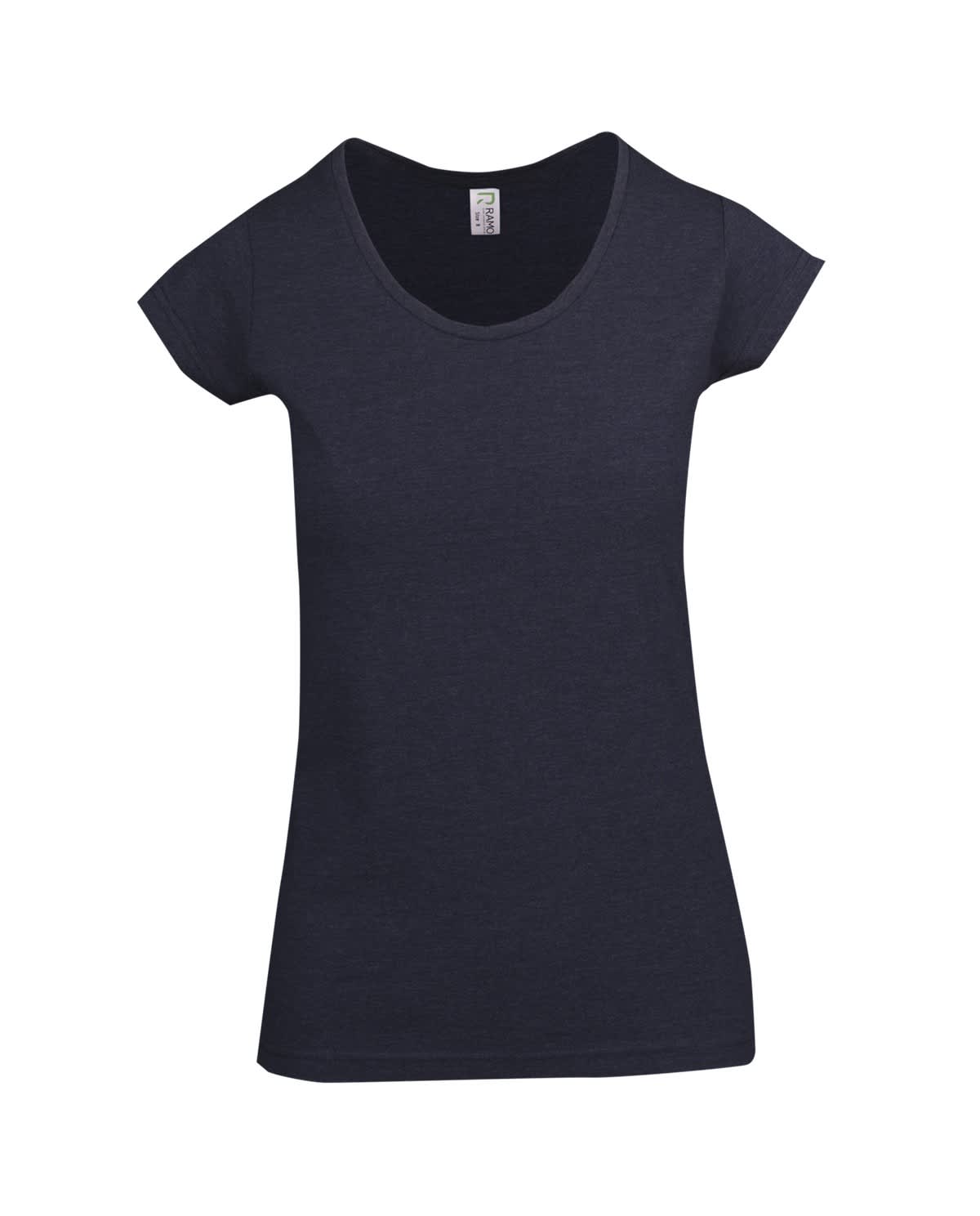 Womens Marl Scoop Neck T-shirt