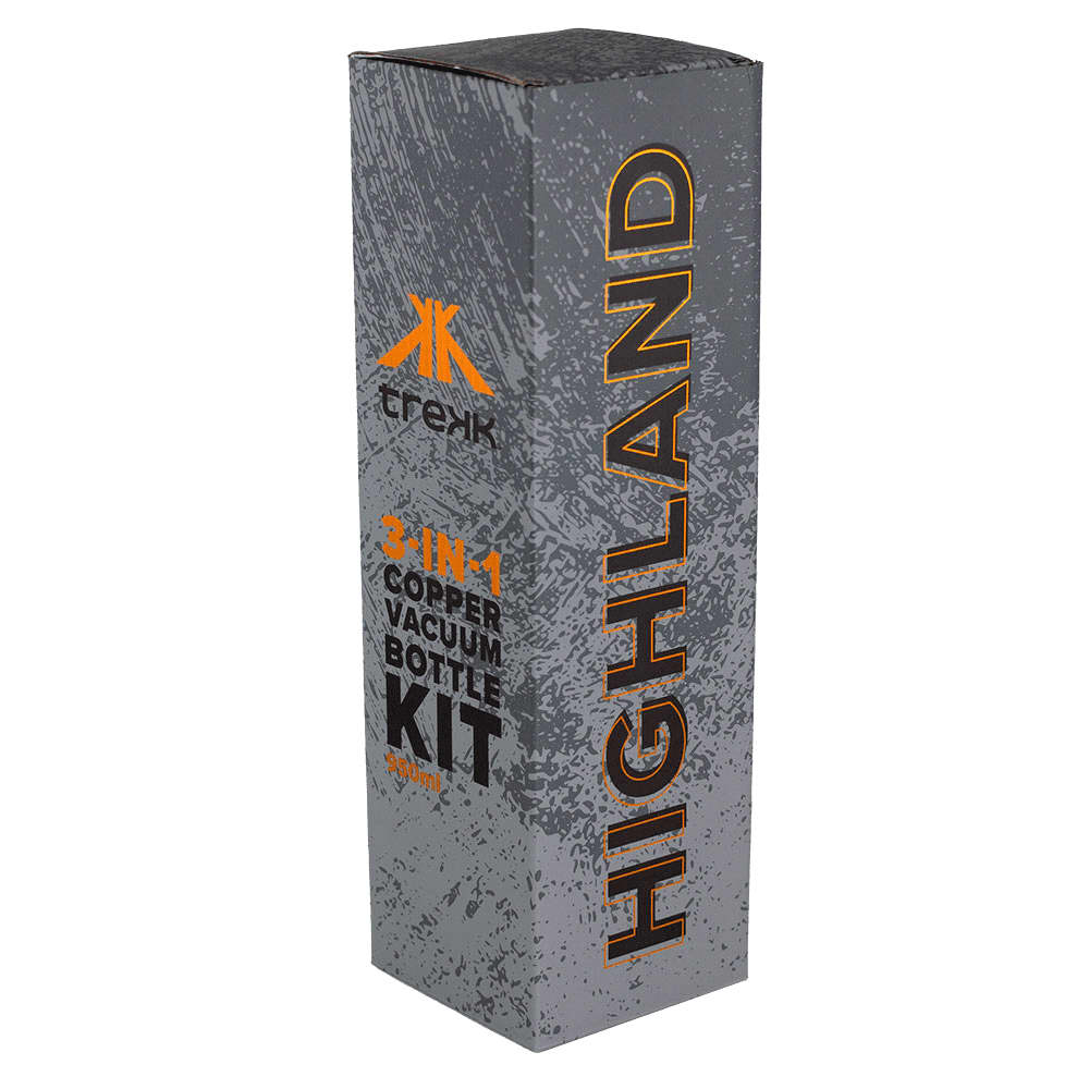 Trekk Highland 3-In-1 Copper Vacuum Bottle Kit 950ml