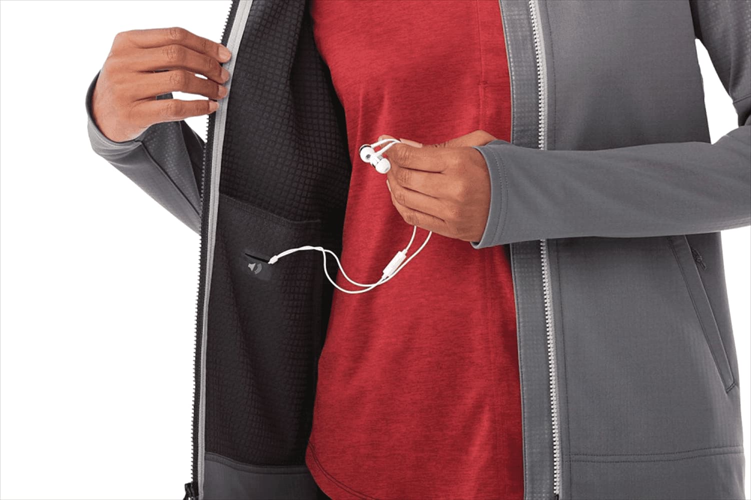 Women's Senger Knit Full Zip Performance Jacket w/ Thumb Holes