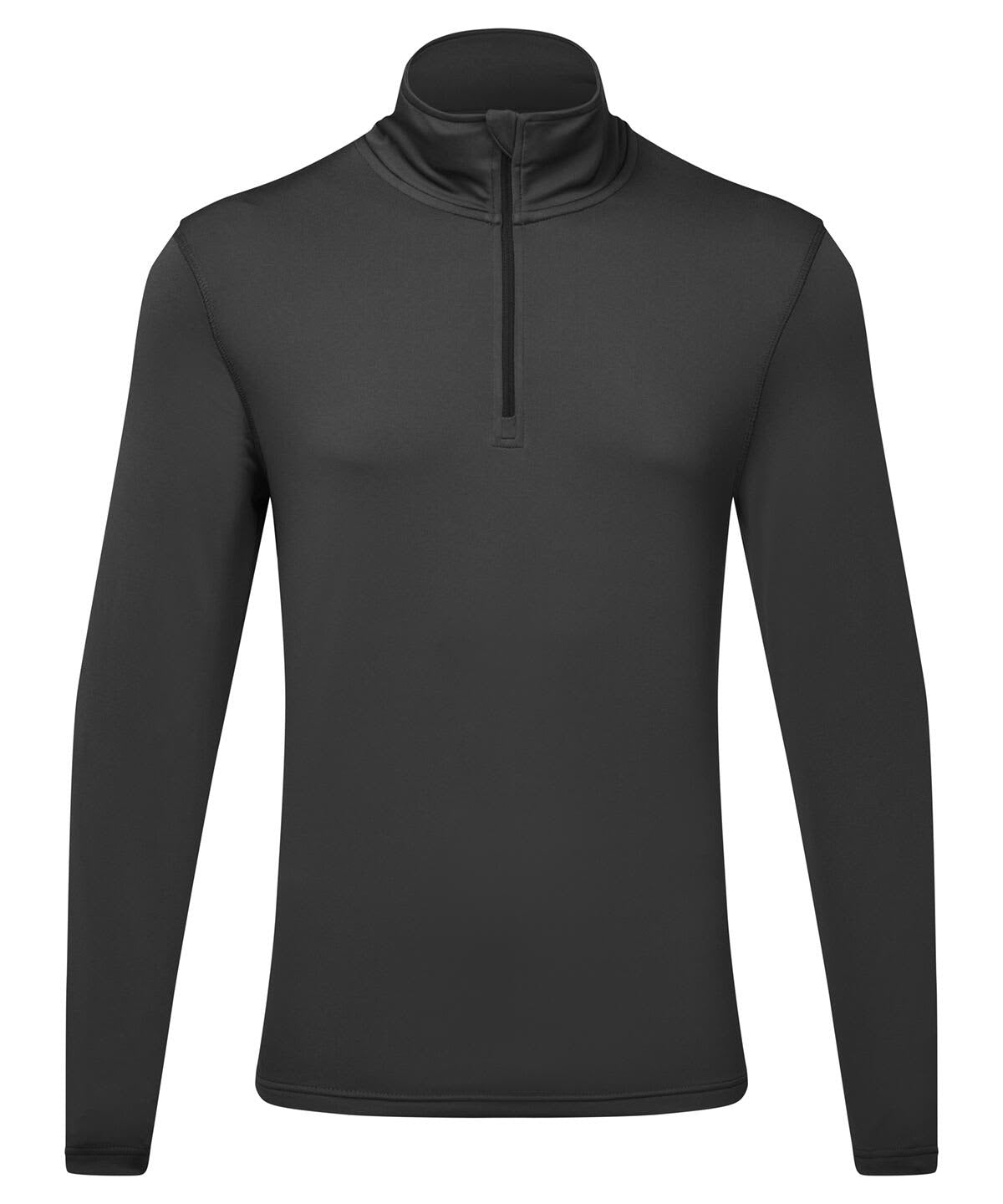 Recycled Long Sleeve Brushed Back 1/4 Zip Top