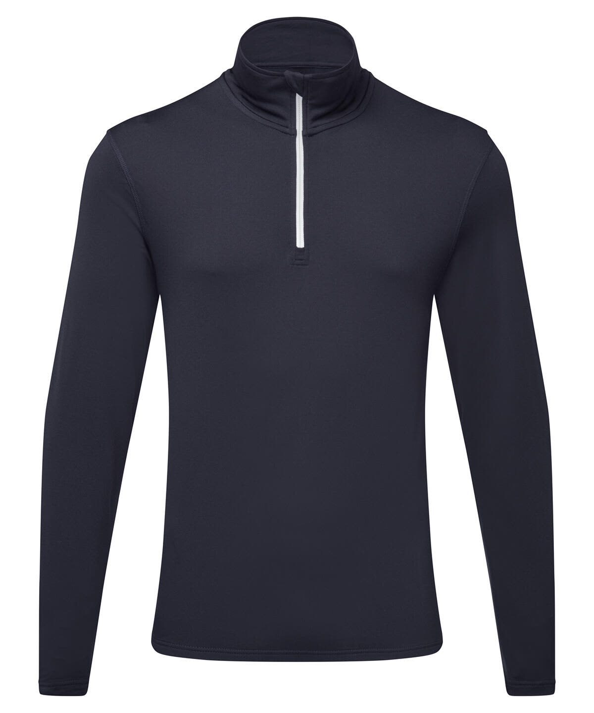 Recycled Long Sleeve Brushed Back 1/4 Zip Top