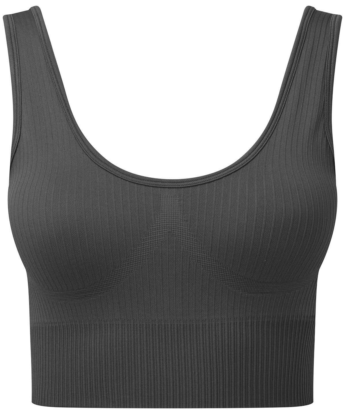 Ribbed Seamless 3D Fit Sport Bra
