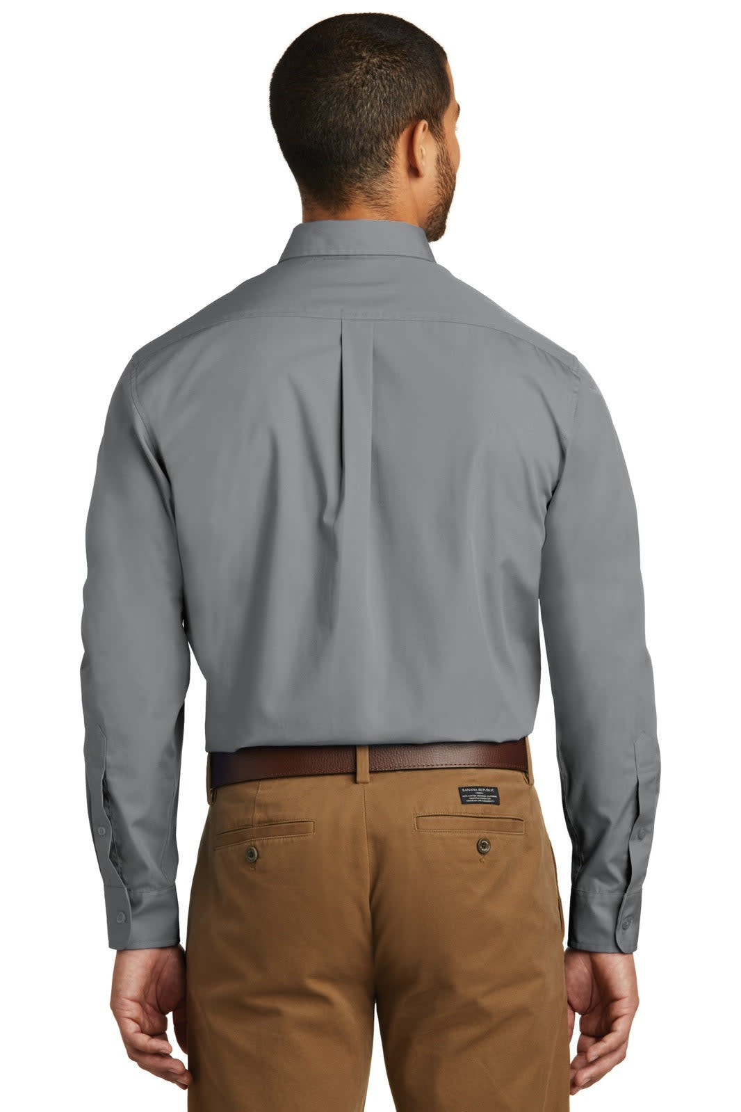 Port Authority Long Sleeve Carefree Poplin Shirt