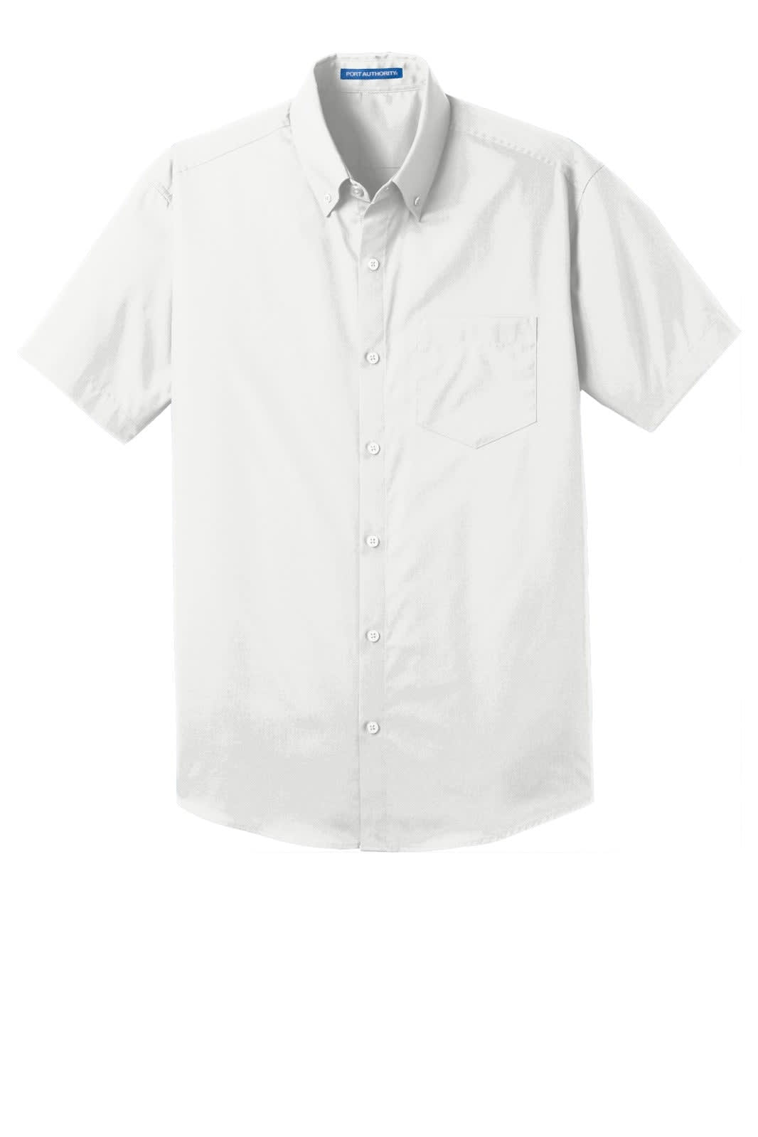Port Authority Short Sleeve Carefree Poplin Shirt