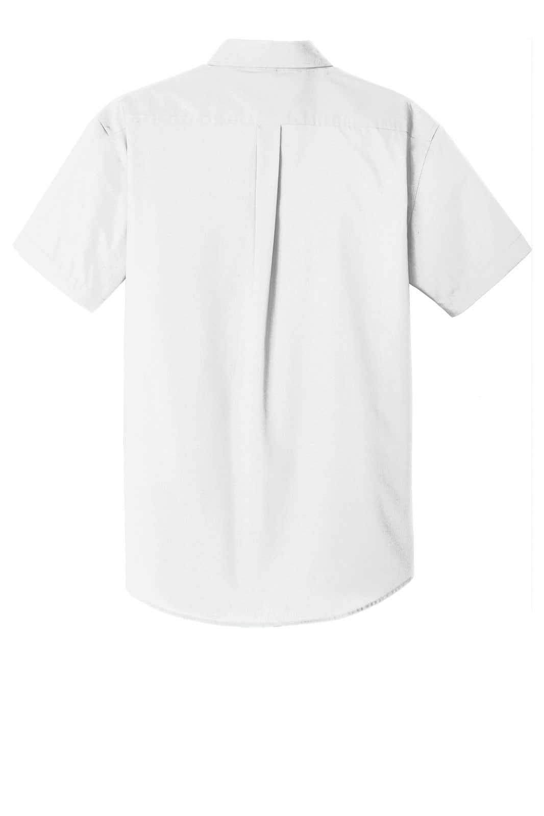 Port Authority Short Sleeve Carefree Poplin Shirt