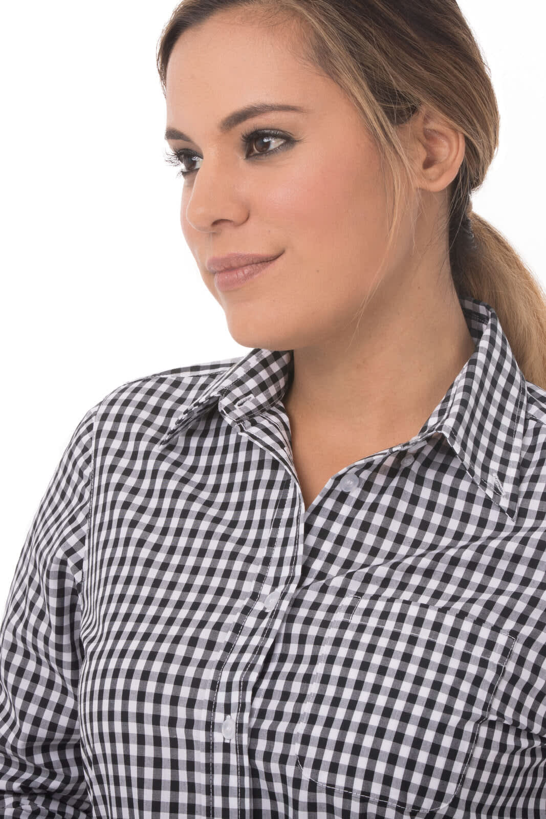Women's Gingham Dress Shirt