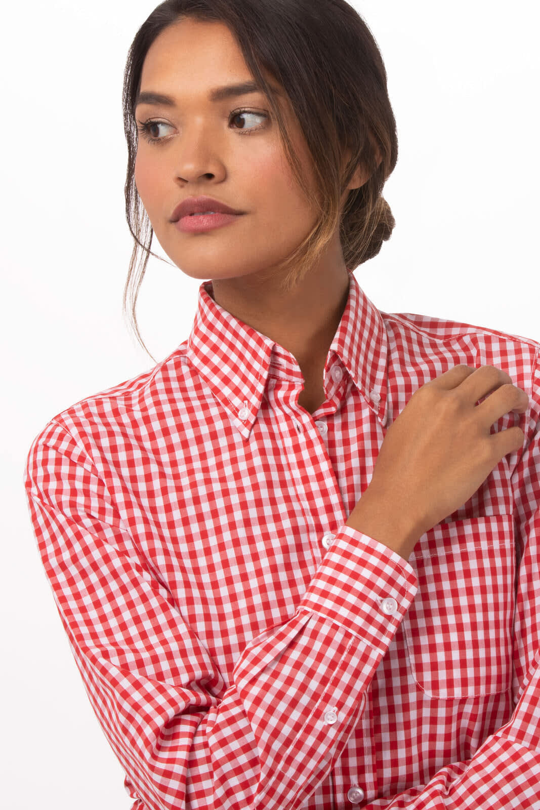 Women's Gingham Dress Shirt
